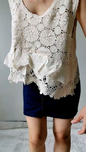 44000 Deliva Sleeveless Crochet