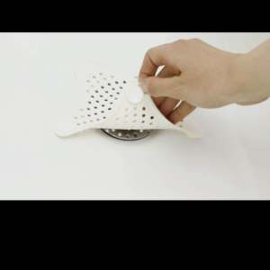 Umbra Starfish Silicone Drain Cover Hair Catcher Food Catcher Sink Strainer