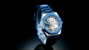 FORSINING 02 JAM TANGAN  PRIA MEKANIK AUTOMATIC WARNA BIRU GELANG STAINLESS STEEL FREE BOX BISA COD