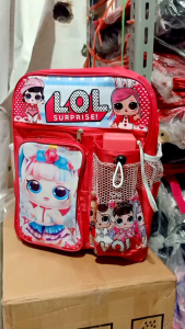 Tas Ransel Anak Perempuan Karakter - LOL SUPRISE & STAY + FREE Botol Minum