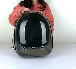 Tas Kucing transparan Astronot Pet Cargo Travel Oxford Tas Punggung Pembawa Hewan Peliharaan
