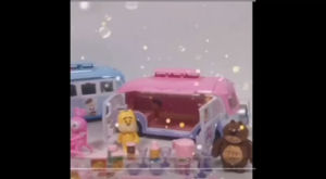 READY STOCK Children Baby Bus Fast Food Truck Car Toys Picnic Truck Accessories Playset Mainan Kereta Gift Birthday
