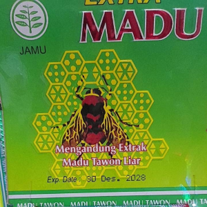 Kapsul Extra Madu Tawon Renceng Isi 20 Sachet Hijau