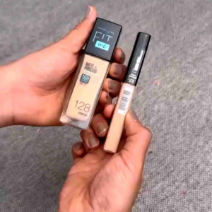 [Ready Stock] SET 2IN1 FIT_ME_PORELESS_MATTE FOUNDATION + CONCEALER 30+10ml