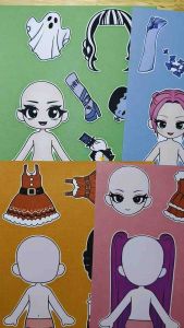 Set 8 sticker Kpop Hunter phong cách Christmas