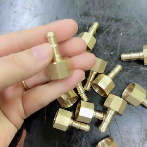 ข้อต่อหางปลา ข้อต่อใส่ปั้มคู่ แบบสวม ใส่ปั้มเดี่ยว ข้อต่อทองเหลือง เกลียวลดขนาด อย่างดี ใส่กับมอเตอร์ปั้มคู่