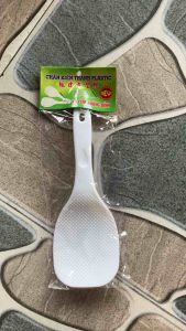 Vá cơm không dính thìa xới cơm muỗng múc cơm bằng nhựa CHÂN KIẾN THÀNH