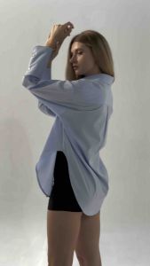 Double y - Anatomy shirt สีใหม่ เสื้อเชิ้ตแขนยาว ทรงoversize