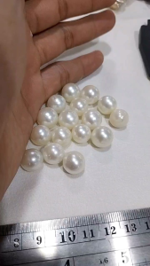 butiran mutiara air laut asli grade A free sertifikat mutiara air laut