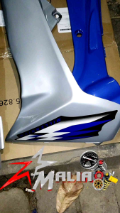 Cover Body halus fullset Fiz R F1z R  Fiz r fulset biru silver  Cover Body full Set Halus YAMAHA F iz R biru milenium