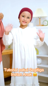 HIJAB SEGITIGA INSTAN JERSEY REMAJA 7-14 TAHUN/HIJAB ANAK REMAJA TERBARU/SEGITIGA INSTAN JERSEY KEKINIAN REMAJA