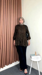 ONELLA BLOUSE ATASAN WANITA REMAJA BAHAN RAYON PREMIUM KEKINIAN/ATASAN BLOUSE WANITA RAMAJA JUMBO BUSUI TERBARU