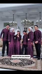 Baju Lebaran 2026 Sarimbit Couple Gamis Kemeja Lengan Panjang Ayah Ibu Anak Baju Couple Kondangan Keluarga Terbaru Kekinian