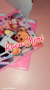 CERMIN LIPAT MINI MOTIF LUCU MURAH MERIAH