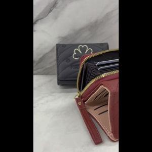 DOMPET LIPAT KECIL WANITA KARTU SUSUN BARU