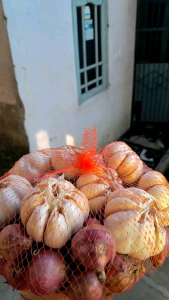 (MIX 2kg)campur 1kg bawangmerah dan 1kg bawang putih asli dari garut Bumbu dapur gmasak fresh bersih