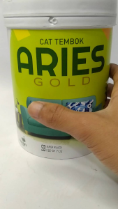Cat tembok Aries gold 1 kg warna lengkap interior eksterior