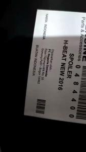 Paru Beat Street / Dek Paruh Beat All New 2016-2019 / Paru Dek Lumpur Depan Beat New