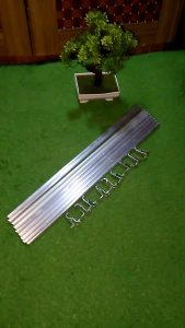 Besi /Batang stik gorden kupu kupu jendela perpasang termurahh