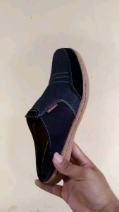 Sepatu selop pria sudah di jahit ready 38-43