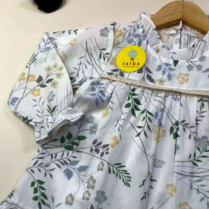 Saibakids Tuniq / Dress Anak Motif Cantik Lengan Panjang 1-4 Tahun