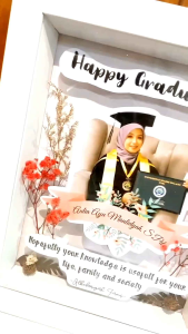 Pop Up Frame - Kado Wisuda Custom Hadiah Wisuda Graduation ulang tahun Gift Kado Kenang kenangan