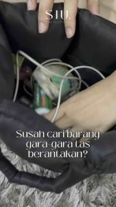 Mochi Universal Mini Storage Box - Kotak Penyimpanan Serbaguna Organizer Kabel / Make Up / Dompet / Charger