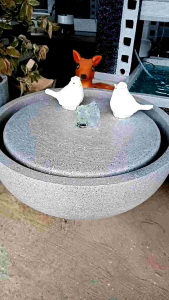 D414 (pre order) ชุดน้ำผุดถ้วย 💥แถมฟรีปั๊มน้ำ  น้ำผุด น้ำพุ น้ำล้น น้ำตก อ่าง อ่างน้ำพุ อ่างน้ำผุด ตุ๊กตาน้ำพุ  อ่างศิราโรมัน น้ำผุด ถ้วย แจกัน แจกันโรมัน แต่งสวน แต่งบ้าน ตกแต่งสำนักงาน คอนโด รีสอร์ท.Fountain Waterfall Overflow  Flowing water Stream ฯลฯ