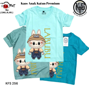 Pilihan Terbaik untuk Kaos Anak: Baju Kaos Katun 30s, Kaos Labubu Anak Perempuan & Kaos Excavator Anak Laki-laki