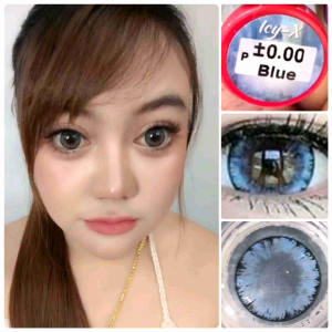 คอนแทคเลนส์ บิ๊กอาย รุ่น Icy-x / Chimmer/Tommy/Omg  มีสีเทา/ตาล/ฟ้า/เขียว/ม่วง/ดำ Gray/Brown/Blue/Green/Violet/Black มีค่าสายตาปกติ (0.00)