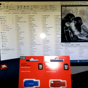 USB FLASHDRIVE WITH SONGS/MUSIC 6620 FILES MP3 320KBPS HIGHEST QUALITY FREE OTG TYPE C/MICRO ADAPTER