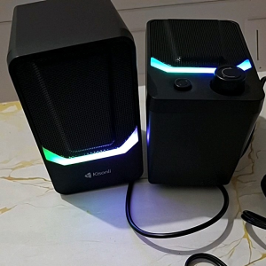 KISONLI Gaming Speaker Laptop/Komputer X31 With LED Colorfull Lights speaker RGB X31