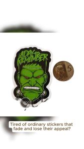 A DAY TO REMEMBER Band Vinyl Stickers: Collectible Music Merchandise