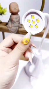Đèn hơ sơn gel mini xoay 360 độ - hình hoa hồng dễ thương nhỏ gọn tiện lợi