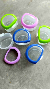 Asena Cepuk Pakan Lentur Anti Pecah Model D1 Cocok untuk Semua Jenis Sangkar Burung