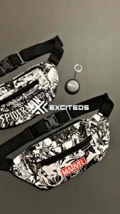 Tas Pinggang Anak Laki-Laki Marvel x Spiderman / Waistbag Kekinian / Waistbag Anak