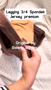 Paket Hemat Legging 3/4 Bahan Spandex - Legging Pendek Wanita Ukuran Standar 35-55kg