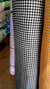 KAIN COTTON CORAK PETAK 45INCI/FABRICK COTTON  READY STOCK