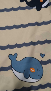 DINOSAUR | BABY SHARK | WHALE BEDSHEET WITH 2PCS PILLOWCASE CANADIAN COTTON