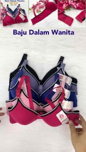 Women Bra Wireless Lingerie B/C Cup 36-42 Baju Dalam Wanita Tanpa Wayar 内衣无鋼圈 Coli Wanita