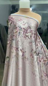 kain ARNAMI silk motif niara | kain sutra arnami silk | kain Silk warna Soft pastel