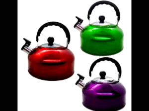 Teko Warna Pemanas Air/Teko bunyi suara siul