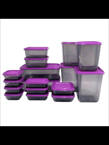 Toples Set merk otaru calista Wadah kue kerupuk Serbaguna isi 14 Toples