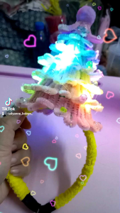 คาดผมมีไฟ คาดผมคริสมาสต์