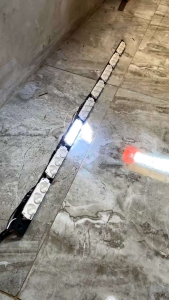 LAMPU LIGHT BAR/LAMPU ATAP 10MODE 8CHANEL P 70CM 12V/24V