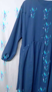 Gamis Kancing cringkle airflow  s-7xl