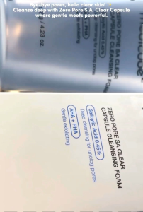 Sữa rửa mặt sạch sâu 120g Medicube ZERO PORE CLEARING CAPSULE CLEANSING FOAM