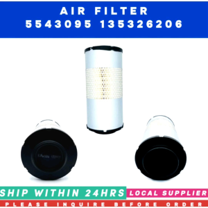 AIR FILTER 5543095 135326206 P629560 AF27867 [LOCAL STOCK SHIP IN 24HRS] FOR PERKINS 4000
