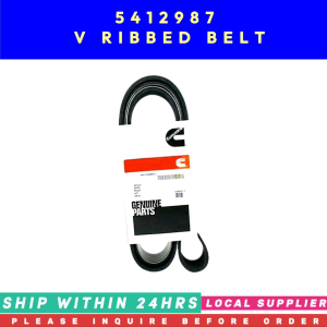 5412987 V RIBBED BELT [LOCAL STOCK SHIP IN 24HRS] EQUIVALENT 206996 5PK940 3807295 5110161 FOR CUMMINS K19 KTA19 QSK19 NT855 