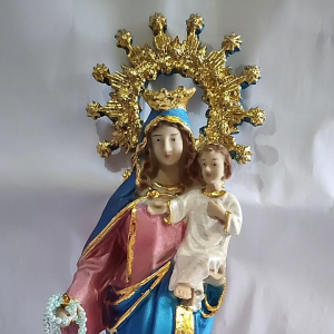 Our Lady of Holy Rosary (15 inches)/Fiberglass